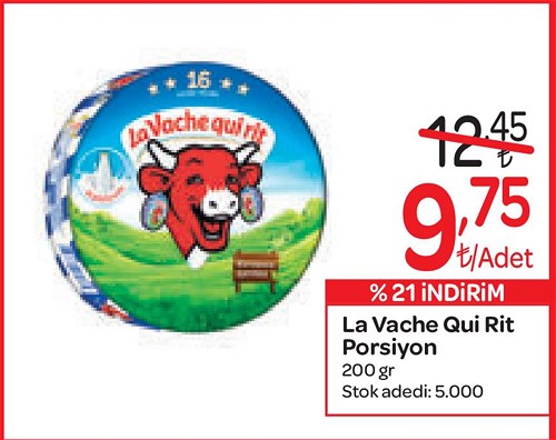 La Vache Qui Rit Porsiyon 200 gr image