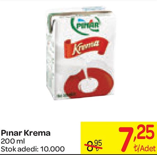 Pınar Krema 200 ml image