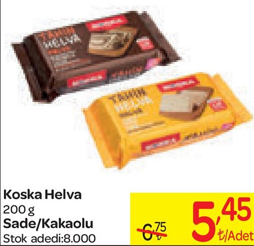 Koska Helva 200 gr Sade/ Kakaolu image