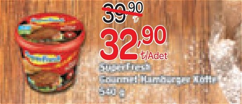 SuperFresh Gourmet Hamburger Köfte 540 g image