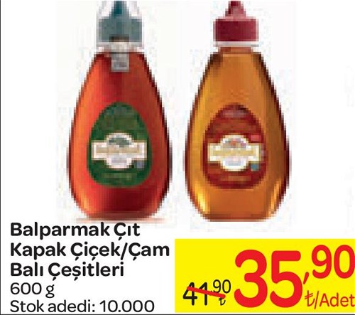 Balparmak Kapak Çiçek/Çam Balı Çeşitleri 600 g image