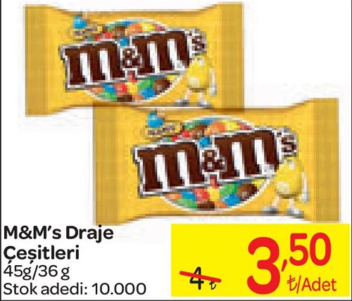 M&M's Draje Çeşitleri 45/36 g image