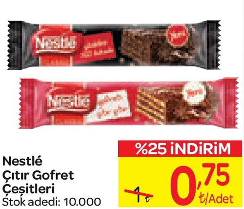 Nestle Çıtır Gofret Çeşitleri image