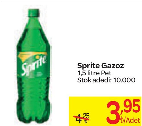 Sprite Gazoz 1,5 litre Pet image