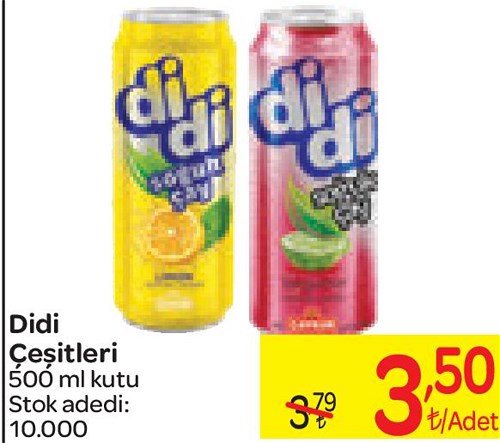 Didi Çeşitleri 500 ml Kutu image