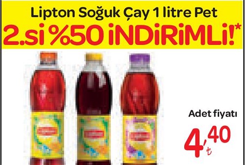 Lipton Soğuk Çay 1 litre Pet image