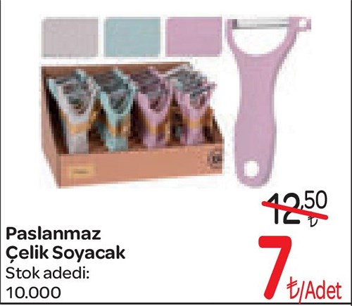 Paslanmaz Çelik Soyacak image