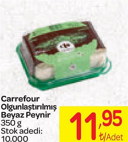 Carrefour Olgunlaştırılmış Beyaz Peynir 350 g image