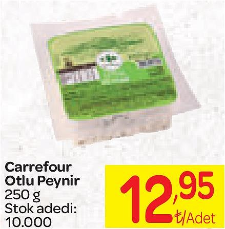 Carrefour Otlu Peynir 250 g image