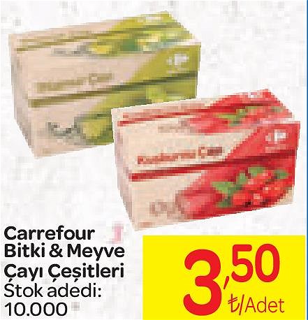 Carrefour Bitki&Meyve Çayı Çeşitleri  image