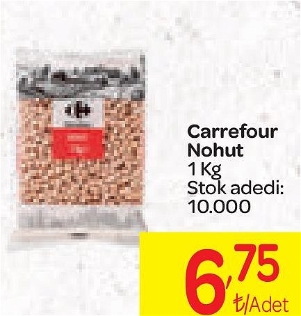 Carrefour Nohut 1 Kg image