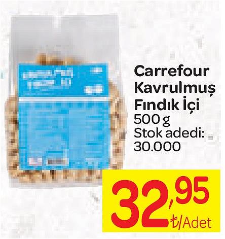 Carrefour Kavrulmuş Fındık İçi 500 g image