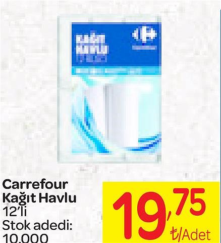 Carrefour Kağıt Havlu 12'li image