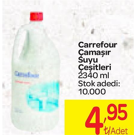 Carrefour Çamaşır Suyu Çeşitleri 2340 ml  image