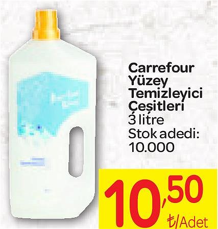 Carrefour Yüzey Temizleyici Çeşitleri 3 Litre image