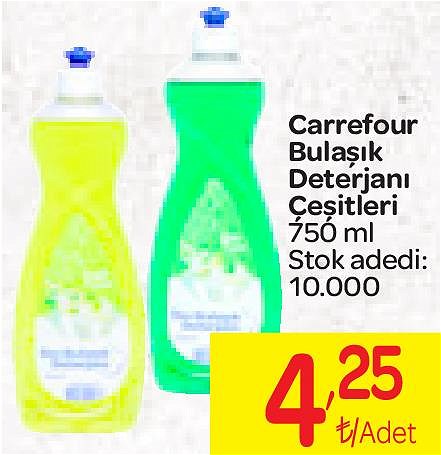 Carrefour Bulaşık Deterjanı Çeşitleri 750 ml image