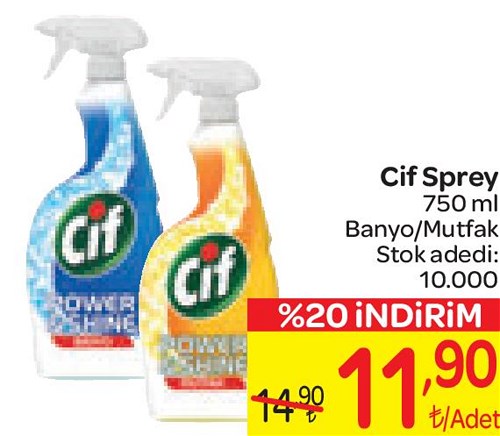 Cif Sprey 750 ml Banyo/Mutfak  image