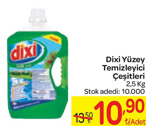 Dixi Yüzey Temizleyici Çeşitleri 2,5 Kg image