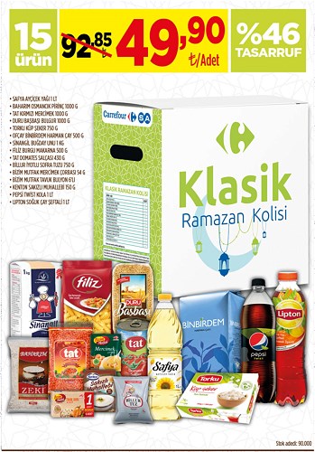 Klasik Ramazan Kolisi 15 Ürün image