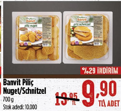 Banvit Piliç Nuget/Schnitzel 700 g image