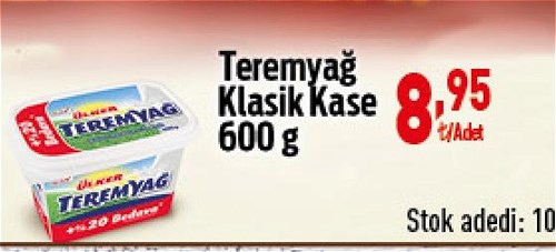 Teremyağ Klasik Kase 600 g image