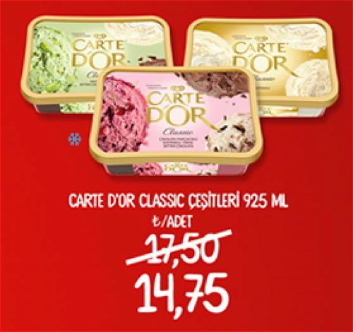 Carte d'Or Classic Çeşitleri 925 ml image