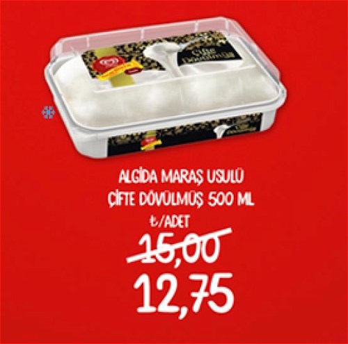 Algida Maraş Usulü Çifte Dövülmüş 500 ml image