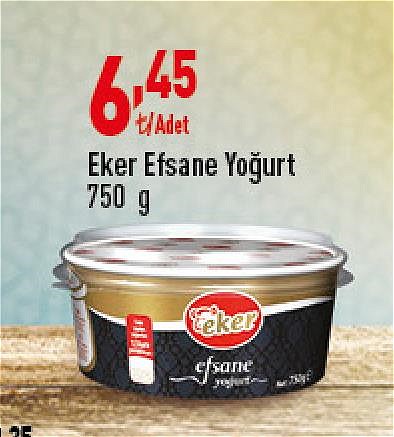 Eker Efsane Yoğurt 750 g image