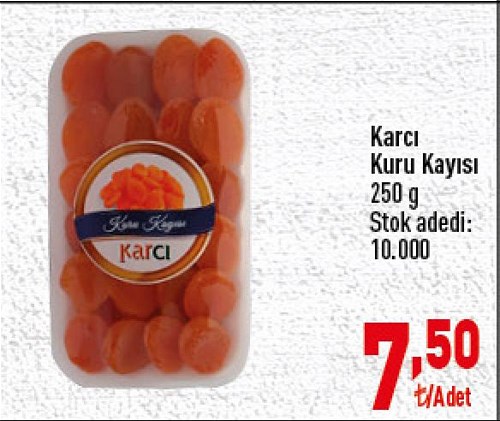 Karcı Kuru Kayısı 250 g image