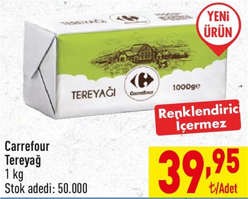 Carrefour Tereyağ 1 kg image