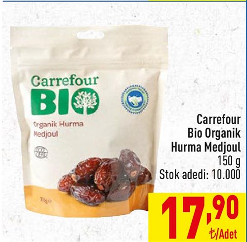 Carrefour Bio Organik Hurma Medjoul 150 g image