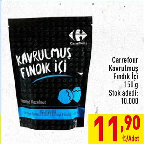 Carrefour Kavrulmuş Fındık İçi 150 g image