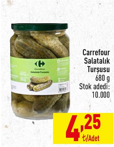 Carrefour Salatalık Turşusu 680 g image