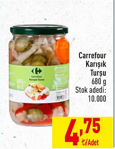 Carrefour Karışık Turşu 680 g image