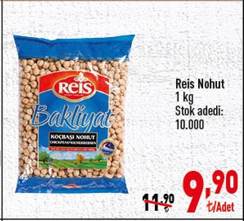 Reis Nohut 1 kg image