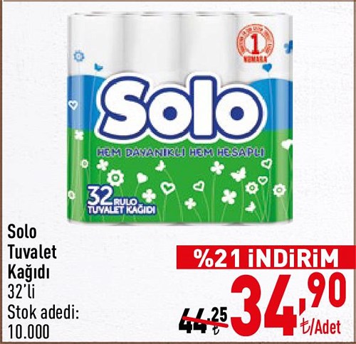 Solo Tuvalet Kağıdı 32'li image