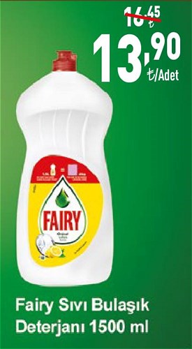 Fairy Sıvı Deterjanı 1500 ml image