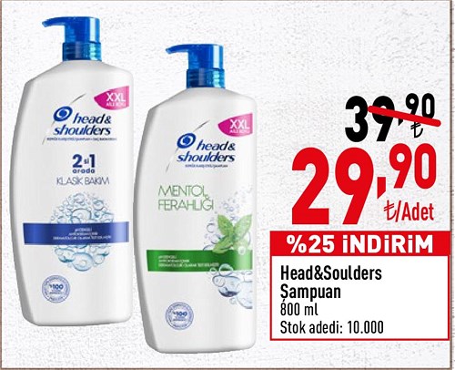 Head&Shoulders Şampuan 800 ml image