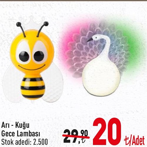 Arı/Kuğu Gece Lambası image