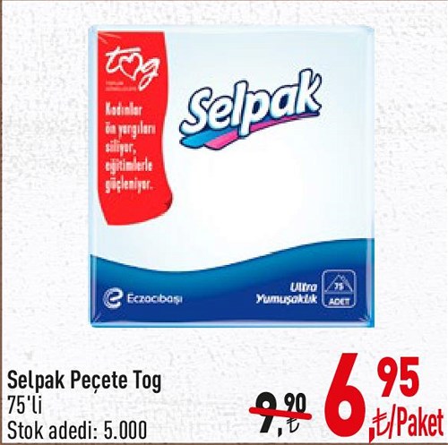 Selpak Peçete Tog 75'li image