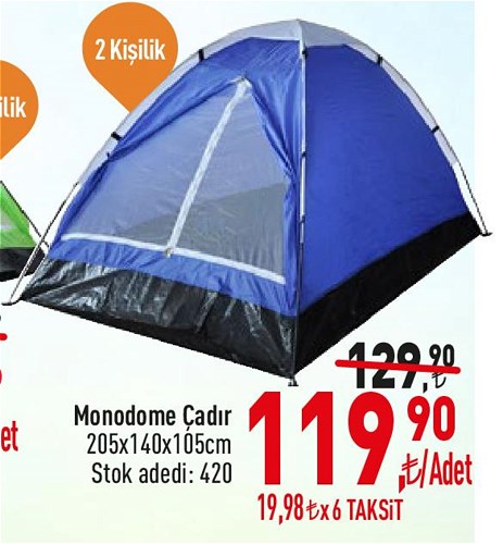 Monodome Çadır 2 Kişilik  image