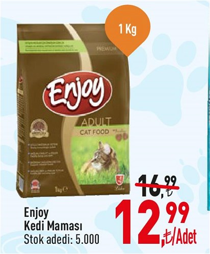 Enjoy Kedi Maması 1 Kg image