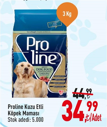 Proline Kuzu Etli Köpek Maması 3 Kg image