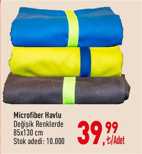 Microfiber Havlu 85x130 cm image