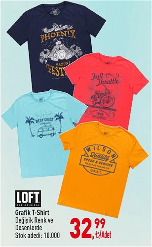 Loft Grafik T-Shirt image