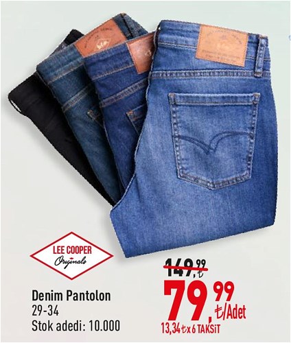 Lee Cooper Denim Pantolon image