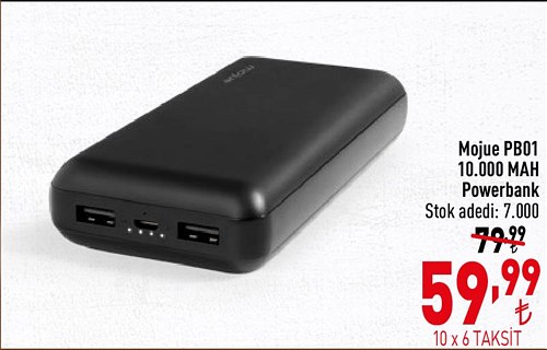 Mojue PB01 10.000 MAH Powerbank image