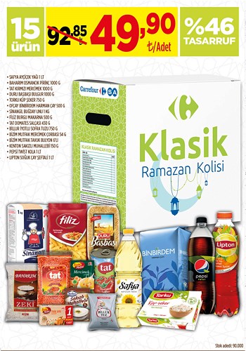 Klasik Ramazan Kolisi 15 Ürün image