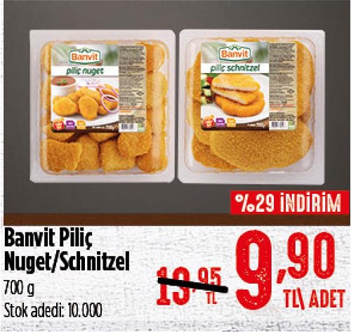 Banvit Piliç Nuget/Schnitzel 700 g image