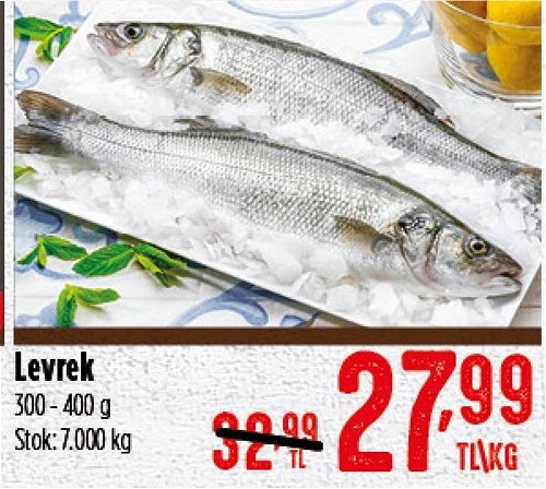 Levrek 300 / 400 g Kg image